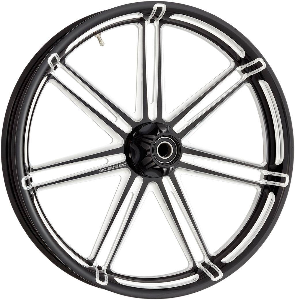 ARLEN NESS アレンネス リム 7VALVE HARLEY-DAVIDSON ハーレーダビッドソン ホイール ホイール関連 足回り カラー：ブラックアルマイト / ホイールサイズ：18×3.50 (フロント・リア用)