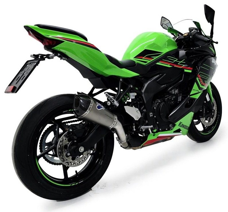 TERMIGNONI テルミニョーニ スリップオンサイレンサー ZX-4RR KAWASAKI カワサキ スリップオンマフラー マフラー サイレンサーカラー：ステンレス
