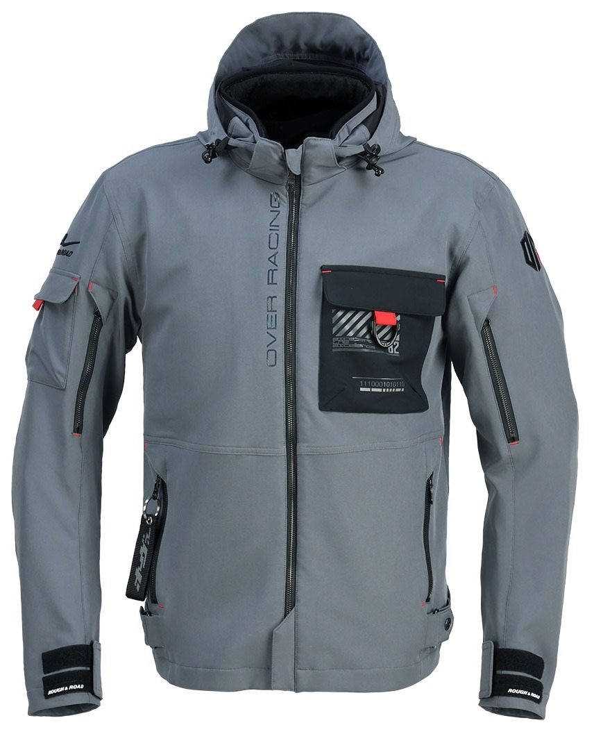 OVER オーヴァー エアスルーソフトシェルパーカー オールシーズンジャケット ジャケット アパレル