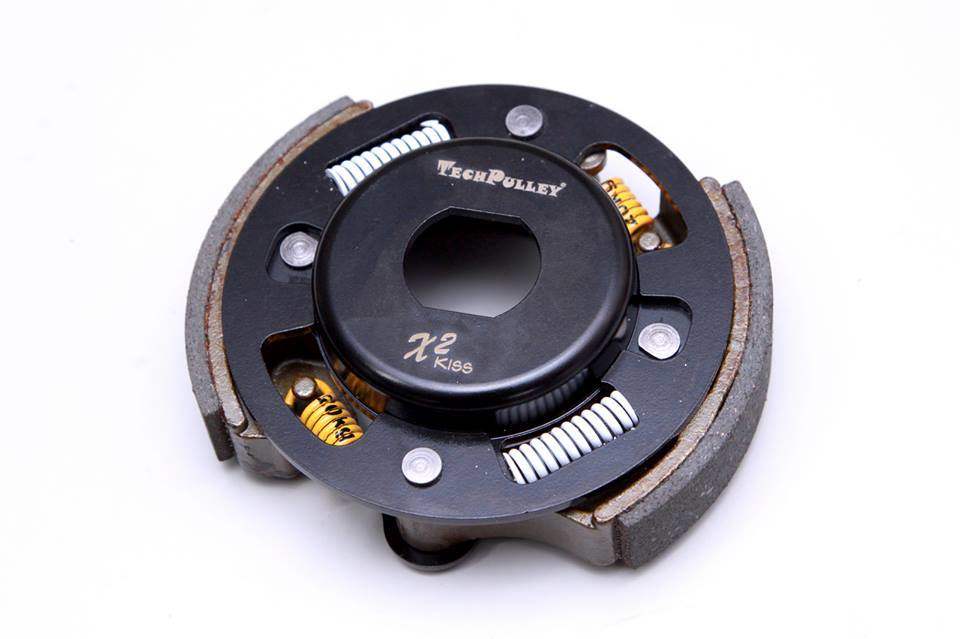 TechPulley テックプーリー X2 KISS アドバンスドバージョンクラッチ RACING 150 125 G5 JOCKEY G6 E1 SR KYMCO キムコ その他クラッチオプション・補修部品 駆動系