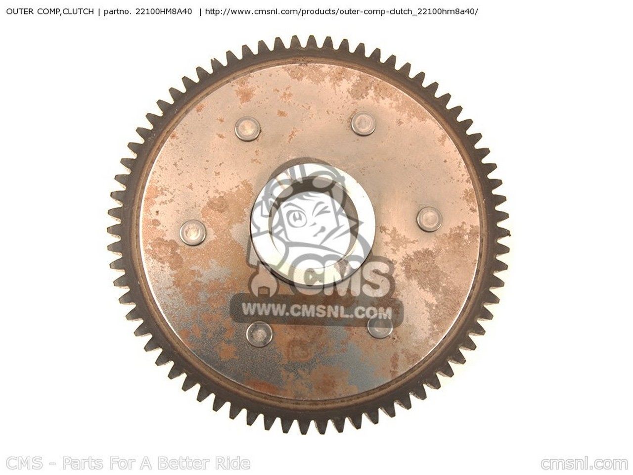 CMS シーエムエス OUTER COMP，CLUTCH HONDA ホンダ その他クラッチオプション・補...