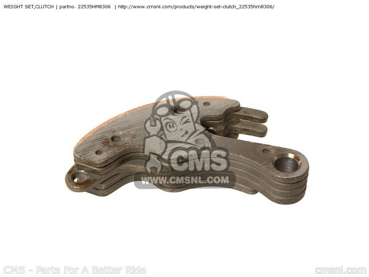 CMS シーエムエス WEIGHT SET，CLUTCH HONDA ホンダ その他クラッチオプション・補...