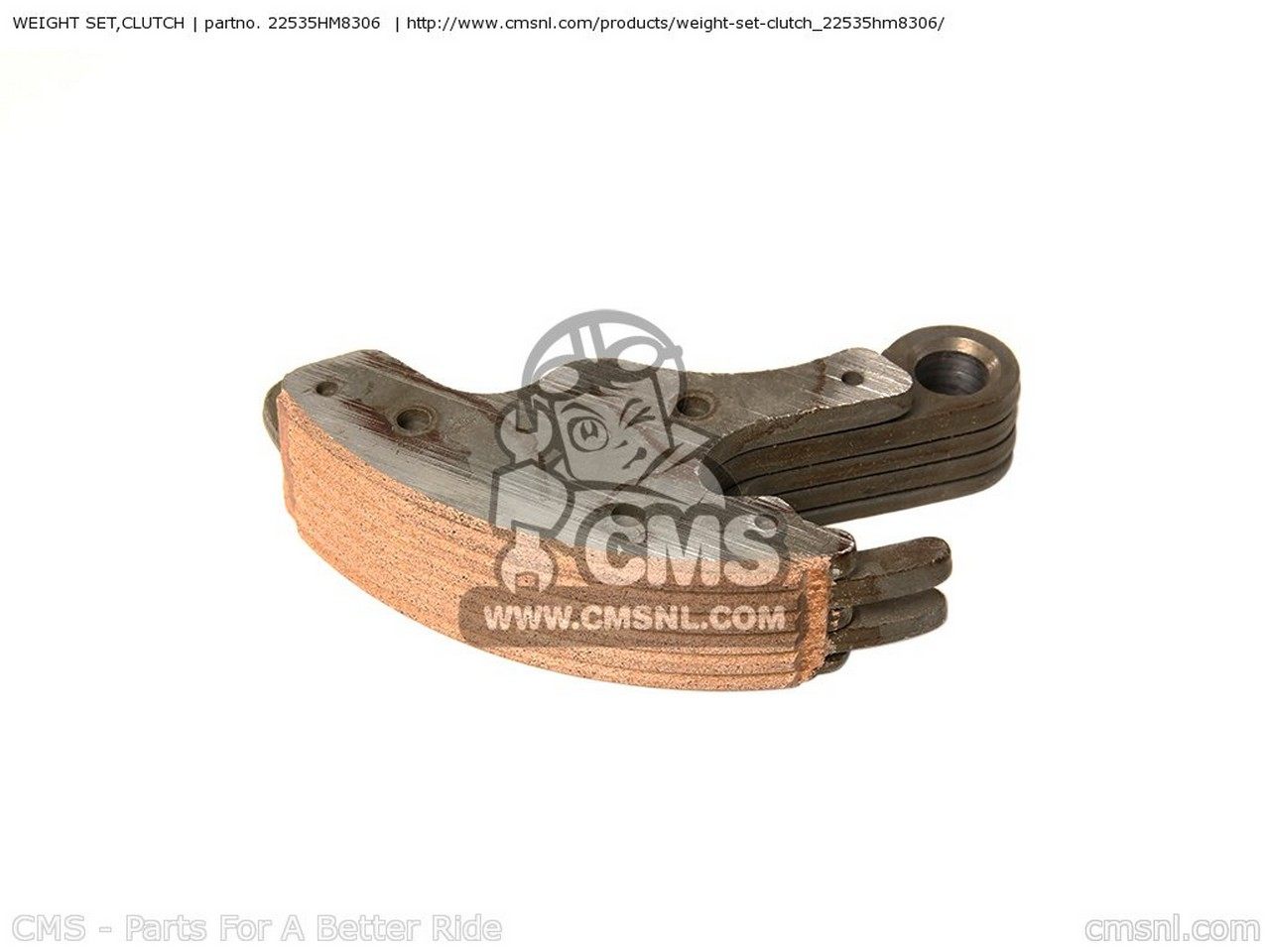 CMS シーエムエス WEIGHT SET，CLUTCH HONDA ホンダ その他クラッチオプション・補...