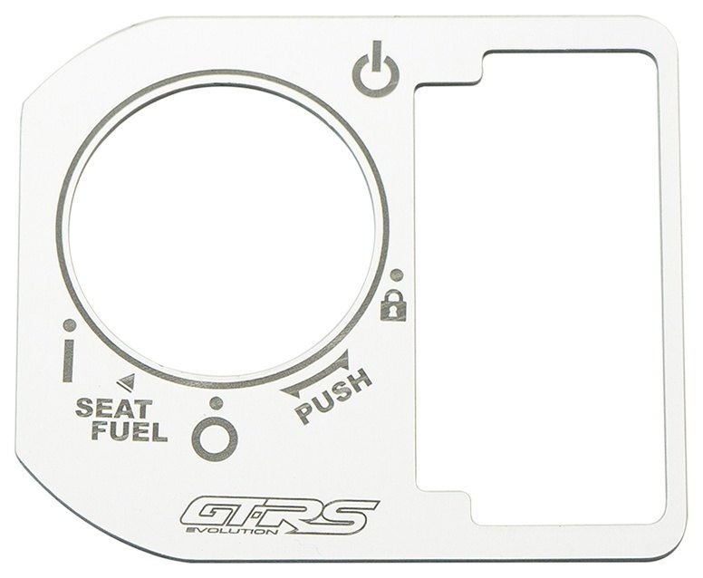 GTR ジーティーアール Key cylinder cover 2D alu GIORNO+ LEAD125 PCX160 CLICK160 SCOOPY HONDA ホンダ キーシリンダーカバー 外装
