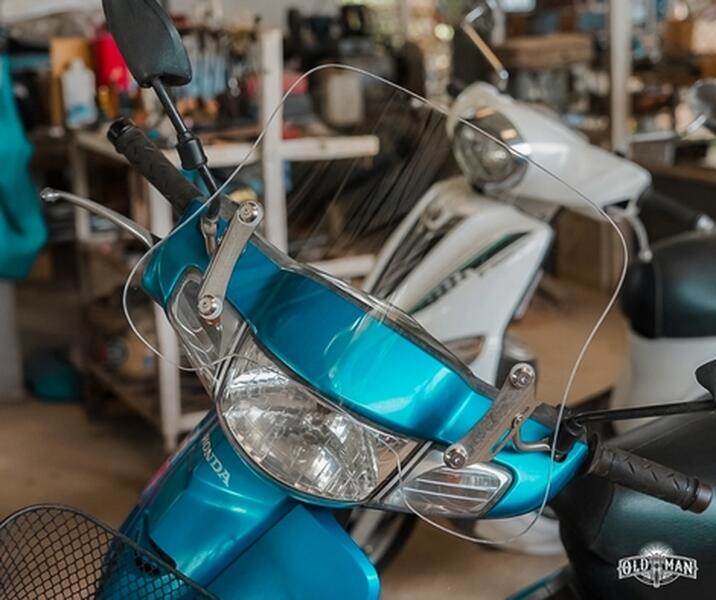 Oldman Jacket オールドマンジャケット Windshield camper van 29 cm clear color スクリーン 外装