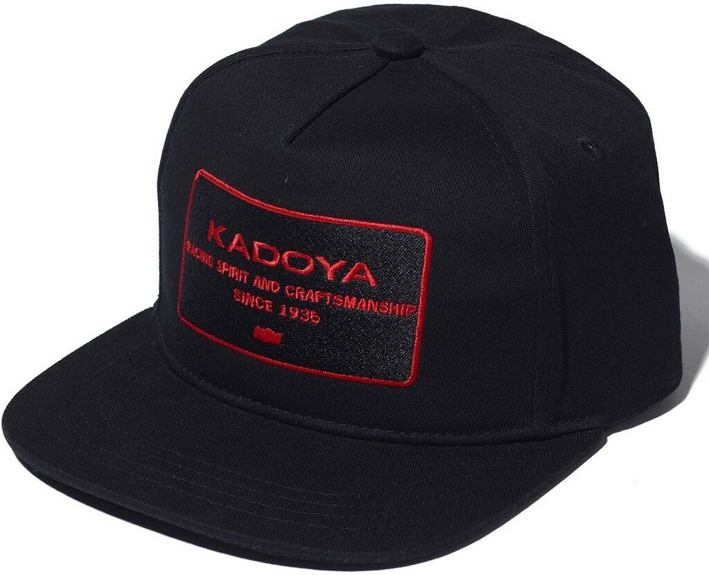 KADOYA カドヤ FABRIC LOGO CAP [K’S LEATHER＆K’S PRODUCT] キャップ・帽子 アパレル