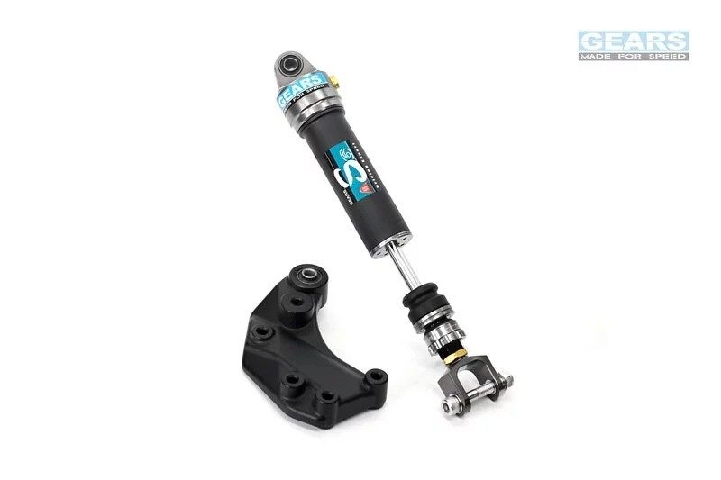 GEARS RACING ギアーズレーシング ETD ダンパー S KYMCO キムコ ステアリングダンパー ハンドル周辺パーツ ハンドル タイプ：ETDトルクアーム＋シングルシート