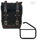 UNIT GARAGE ユニットガレージ SIDE PANNIER CANVAS+SUBFRAME TRIDENT 660 TRIUMPH トライアンフ サイドバッグ 車体用バッグ・ケース(2)