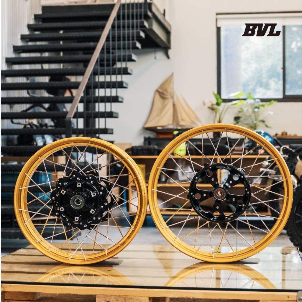 BVL ビーヴィーエル スポークホイールセット SCRAMBLER 400X TRIUMPH トライアンフ ホイール ホイール関連 足回り