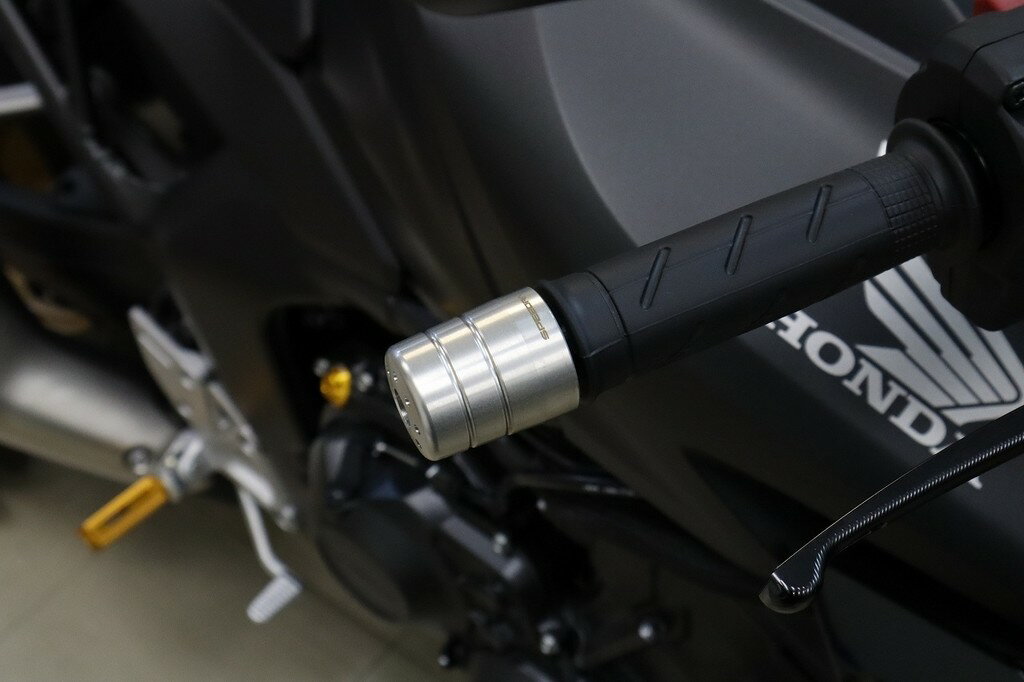 SPEEDRA スピードラ ステンレス削り出しハンドルバーエンド CB1000 HORNET HONDA ホンダ バーエンド ハンドル