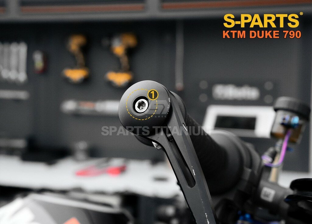 S-PARTS エスパーツ バーエンド用チタンボルトセット 790 DUKE KTM 汎用ボルト・ネジ