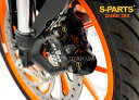 S-PARTS エスパーツ フロントキャリパーマウント用チタンボルトセット 390 DUKE KTM キャリパーボルト・マウントボルト ブレーキ