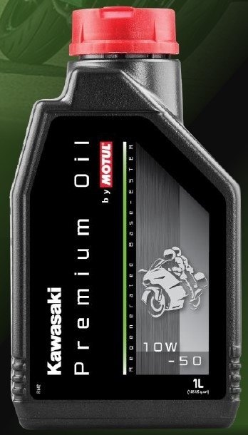 Kawasaki ���掠�� Premium Oil by Motul��10W-50�ۡ�1L�ۡ�4�������륪����� 4�������륪���� ������