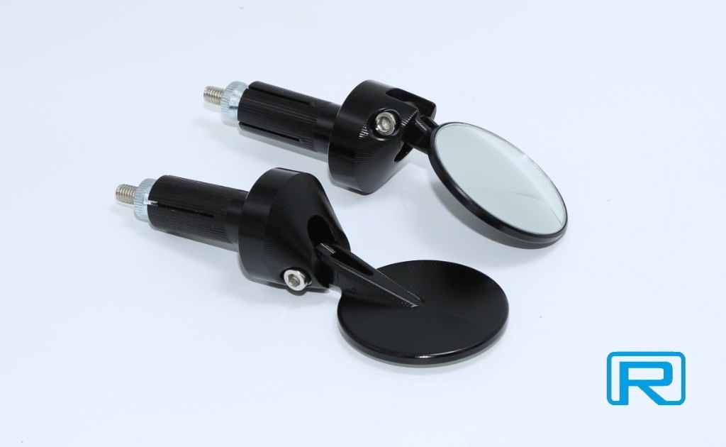 Rin Parts リンパーツ CNC コンパクト バーエンドミラー ハンドル