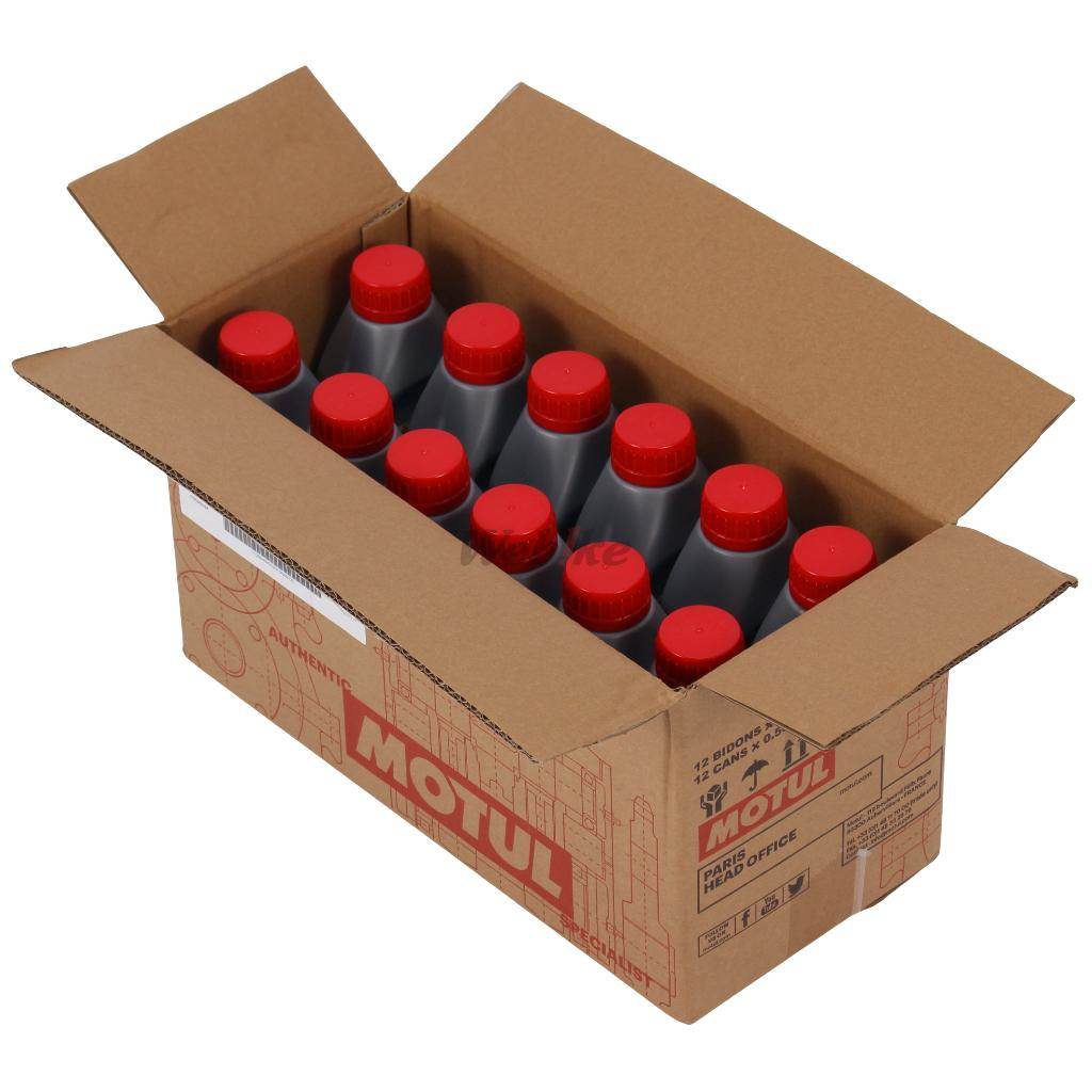 MOTUL ����塼�� �ڥ�������DOT 5.1 BRAKE FLUID (DOT �֥졼���ե롼��) ��0.5L��12�� �֥졼���ե롼�ɡ�����å��ե롼�� �֥졼��