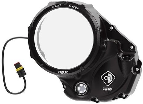 DUCABIKE (DBK) ドゥカバイク (ディービーケー) EVO LED クリアクラッチカバー MULTISTRADA 1200 S PIKES PEAK DVT ENDURO 1260 XDIAVEL DARK NERA DIAVEL DUCATI ドゥカティ クラッチカバー エンジンパーツ エンジン