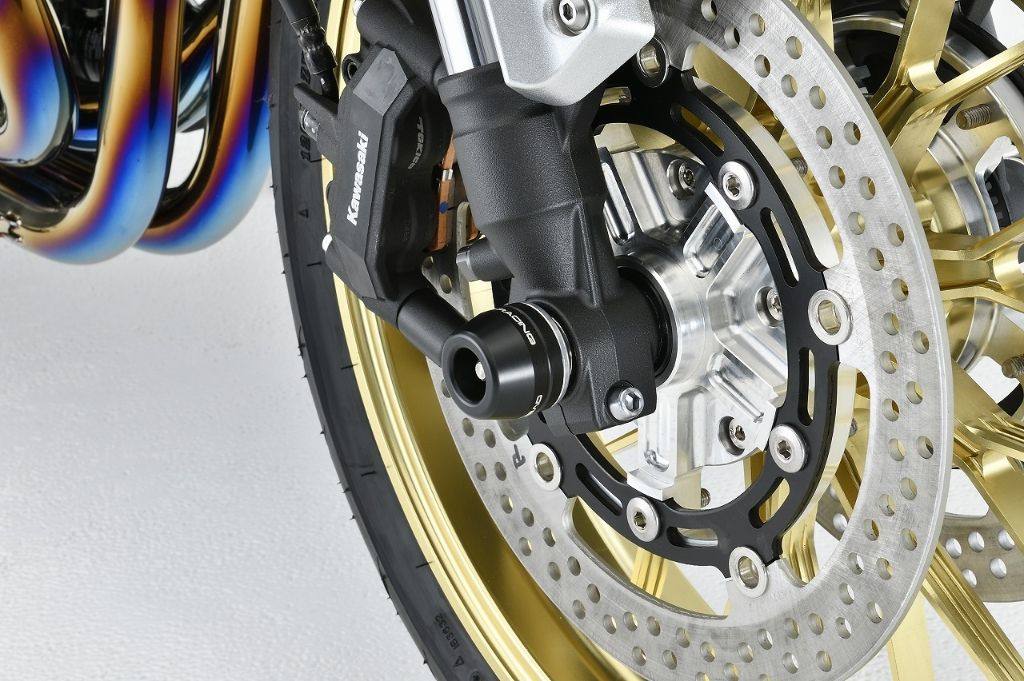 OVER オーヴァー フロントアクスルスライダー Z900RS Cafe KAWASAKI カワサキ アクスルスライダー フレーム