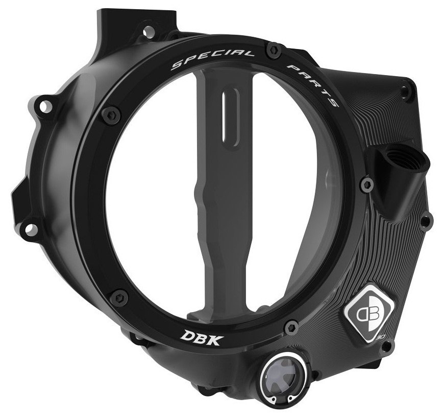DUCABIKE (DBK) ドゥカバイク (ディービーケー) 3D-EVO クリアクラッチカバーキット 990 DUKE R KTM クラッチカバー エンジンパーツ エンジン