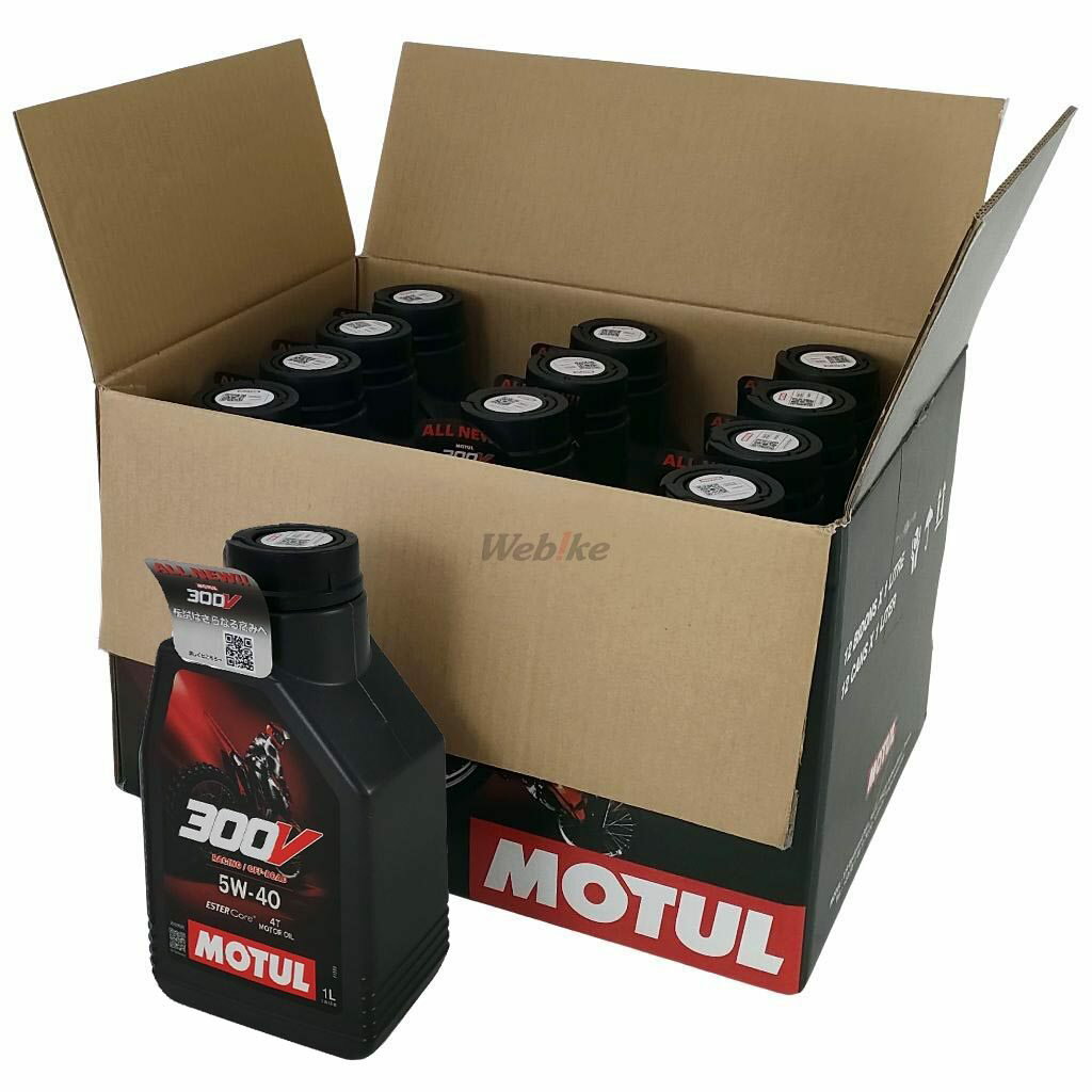 MOTUL ����塼�� �ڥ�������300V FACTORY LINE OFF ROAD 4T (�ե����ȥ꡼�饤�� ���ե�����) ��5W-40�ۡ�1L��12�ܡۡ�4�������륪����� 4�������륪���� ������