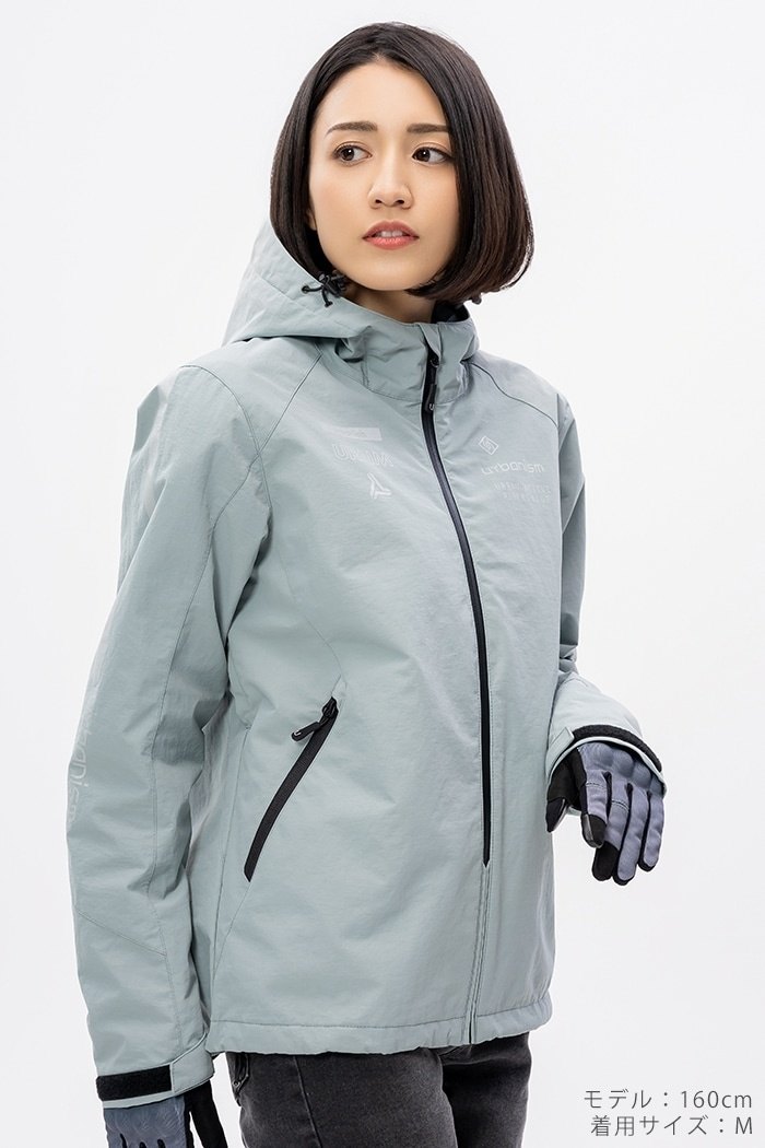 Nylon Jackets - urbanism アーバニズム WR フーディージャケット【WOMEN】 オールシーズンジャケット ジャケット アパレル