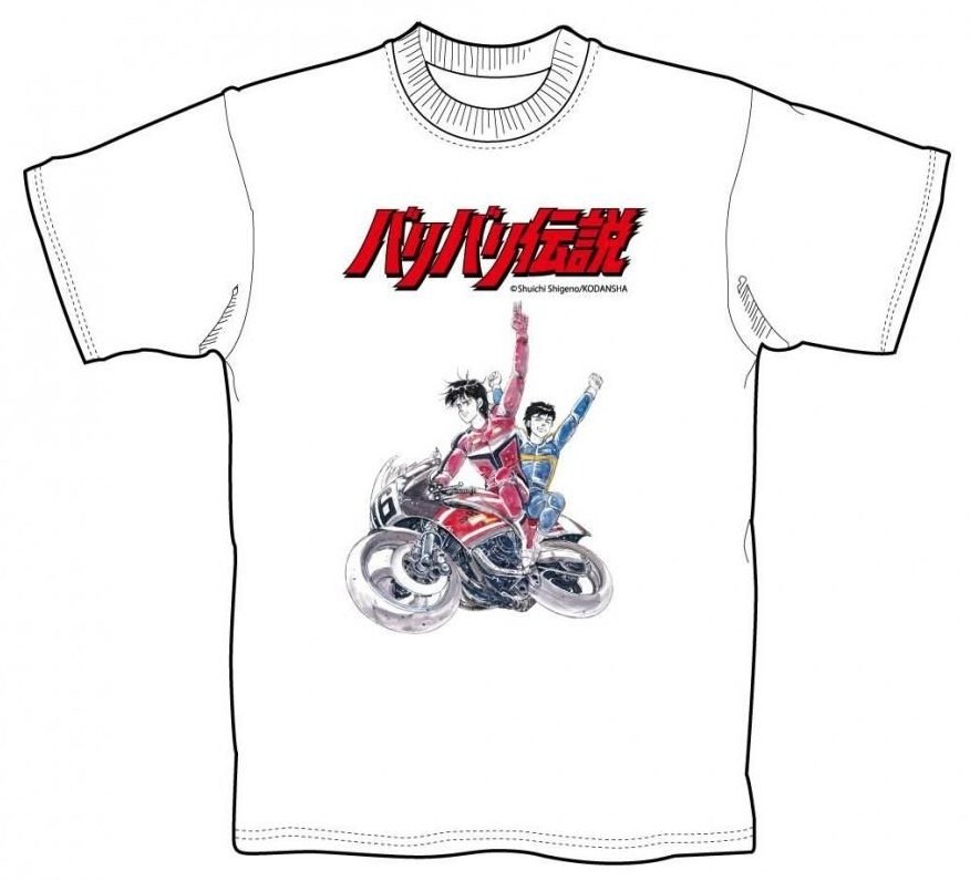 CAMSHOP キャムショップ バリバリ伝説 グン＆秀吉Tシャツ Tシャツ アパレル