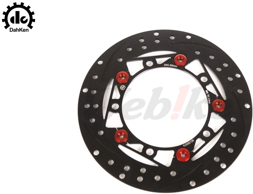 Dahken ダーケン DEVIL セミフローティングフロントディスクローター 260mm DRG / 2.0 MMBCU DRG2 SYM ブレーキディスクローター ブレーキ