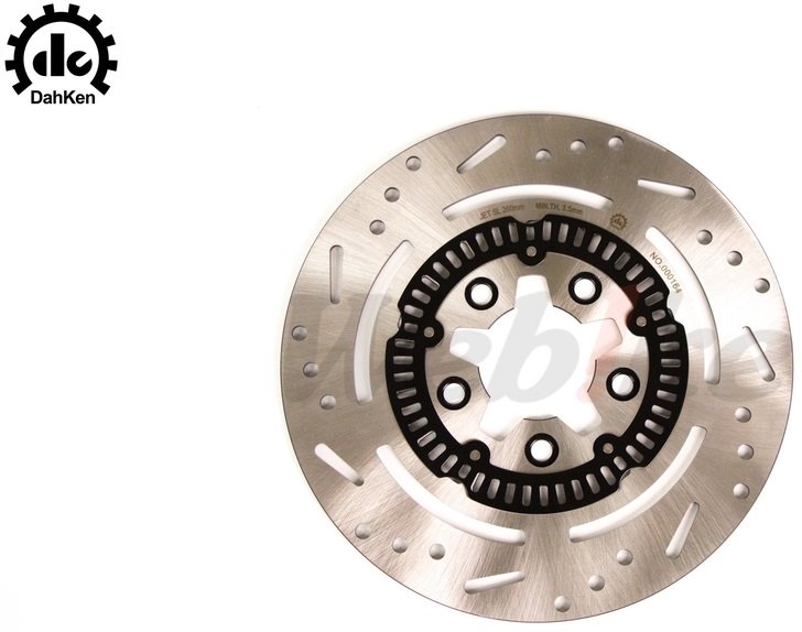 Dahken ダーケン Fixed フロントディスクローター 260mm JET SL SL158 SYM ブレーキディスクローター ブレーキ