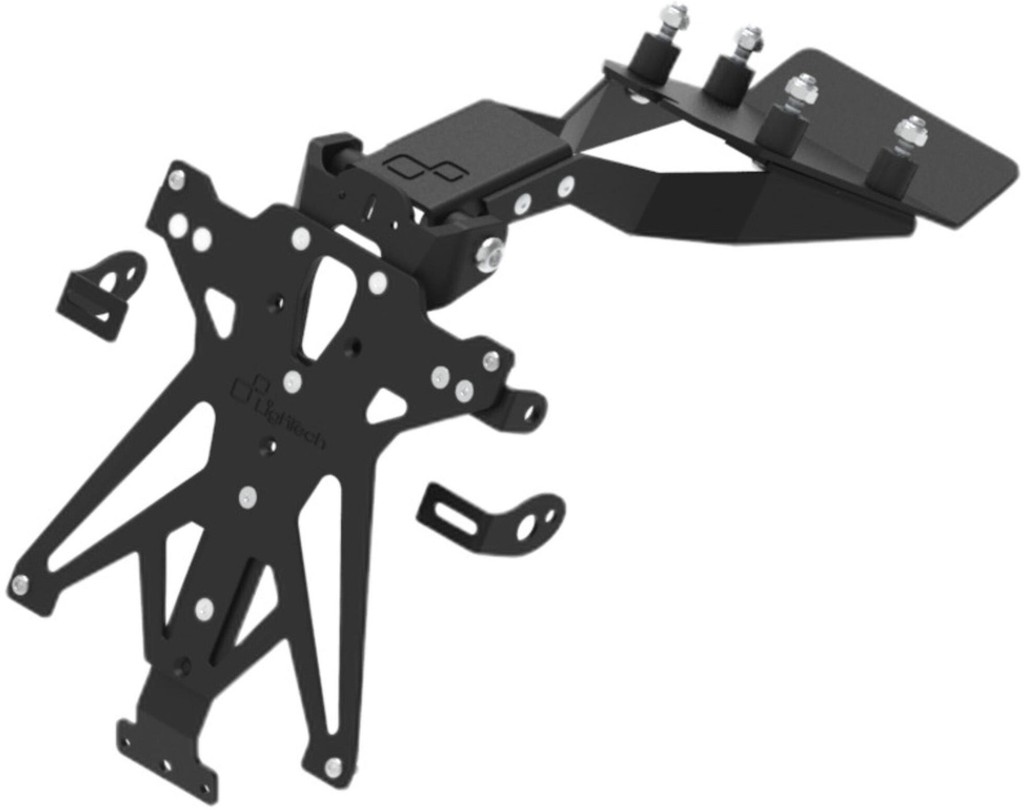 LighTech ライテック アジャスタブルナンバープレートホルダー 125 DUKE 250 390 KTM フェンダーレスキット フェンダー関連 外装