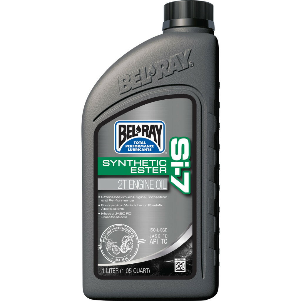 BEL-RAY ベルレイ Si-7 SYNTHETIC 2T Engine Oil (Si-7 シンセティック エンジンオイル)【1L】【2サイクルオイル】 2サイクルオイル オイル