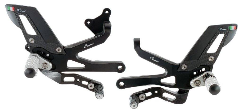 LighTech ライテック アジャスタブル ステップキット PANIGALE V4 S R SP STREETFIGHTER DUCATI ドゥカティ バックステップ ステップ 足回り