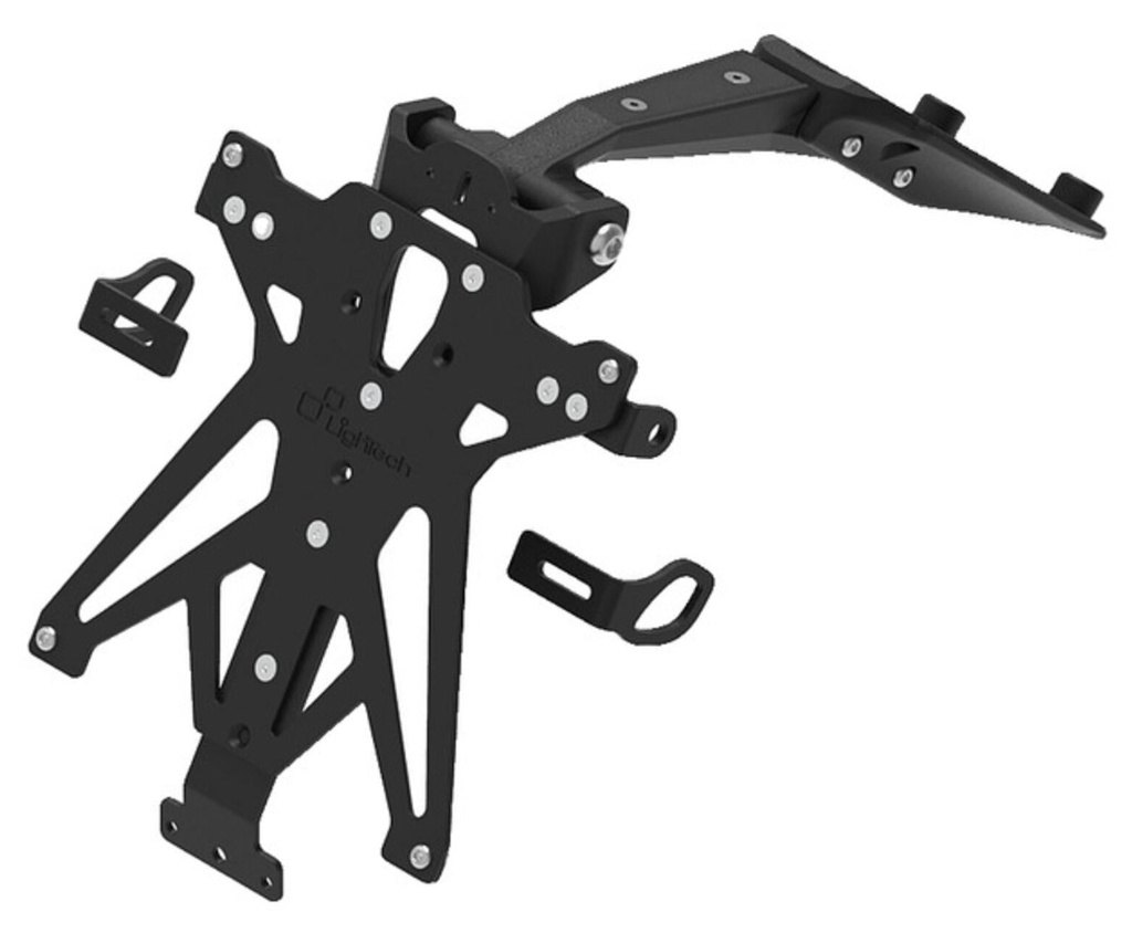 LighTech ライテック アジャスタブルナンバープレートホルダー PANIGALE V2 S V4 STREETFIGHTER DUCATI ドゥカティ フェンダーレスキット フェンダー関連 外装