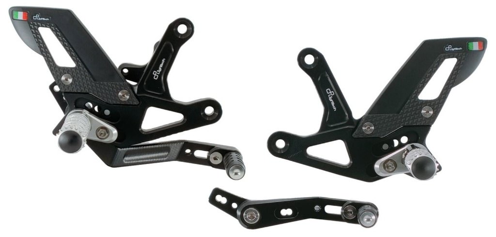 LighTech ライテック アジャスタブル ステップキット SPEED TRIPLE 1200 RS TRIUMPH トライアンフ バックステップ ステップ 足回り