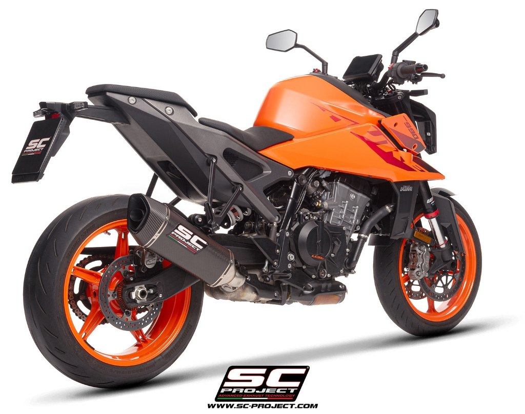 SC-PROJECT SCプロジェクト SC1-R スリップオンサイレンサー【公道走行可】 990 DUKE R KTM スリップオンマフラー マフラー