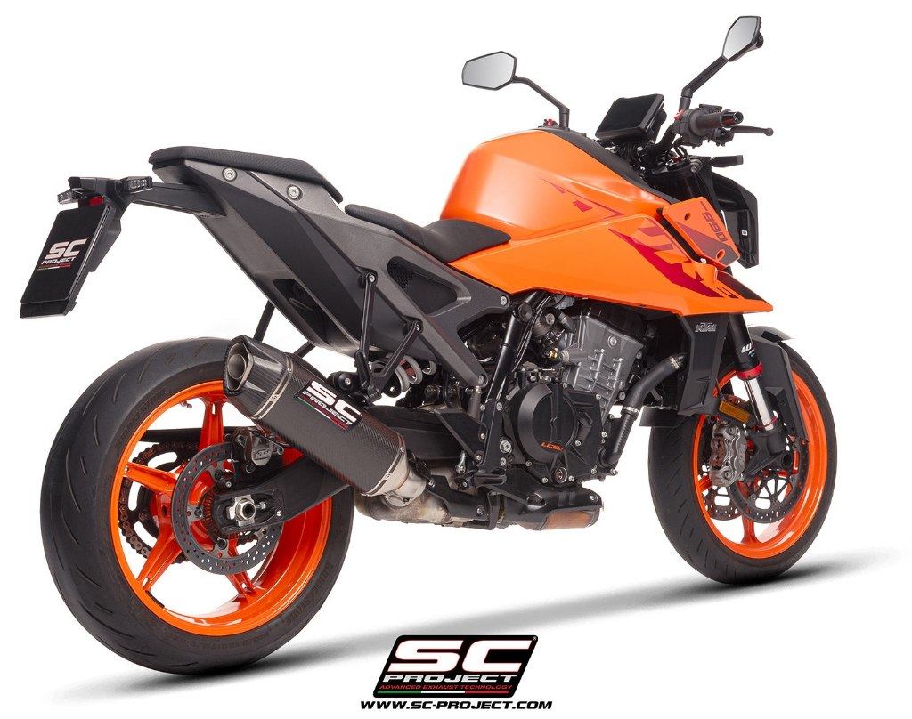 SC-PROJECT SCプロジェクト SC1-X スリップオンサイレンサー【公道走行可】 990 DUKE R KTM スリップオンマフラー マフラー