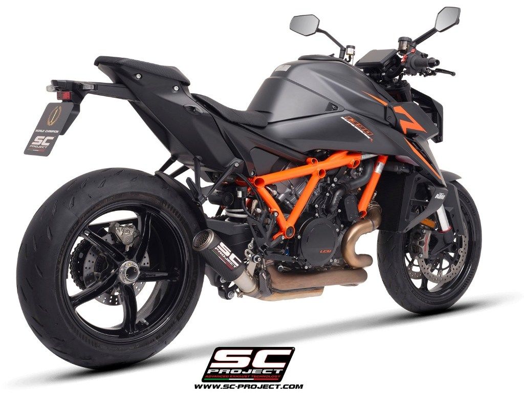 SC-PROJECT SCプロジェクト CR-T スリップオンサイレンサー 1390 SUPER DUKE R EVO KTM スリップオンマフラー マフラー