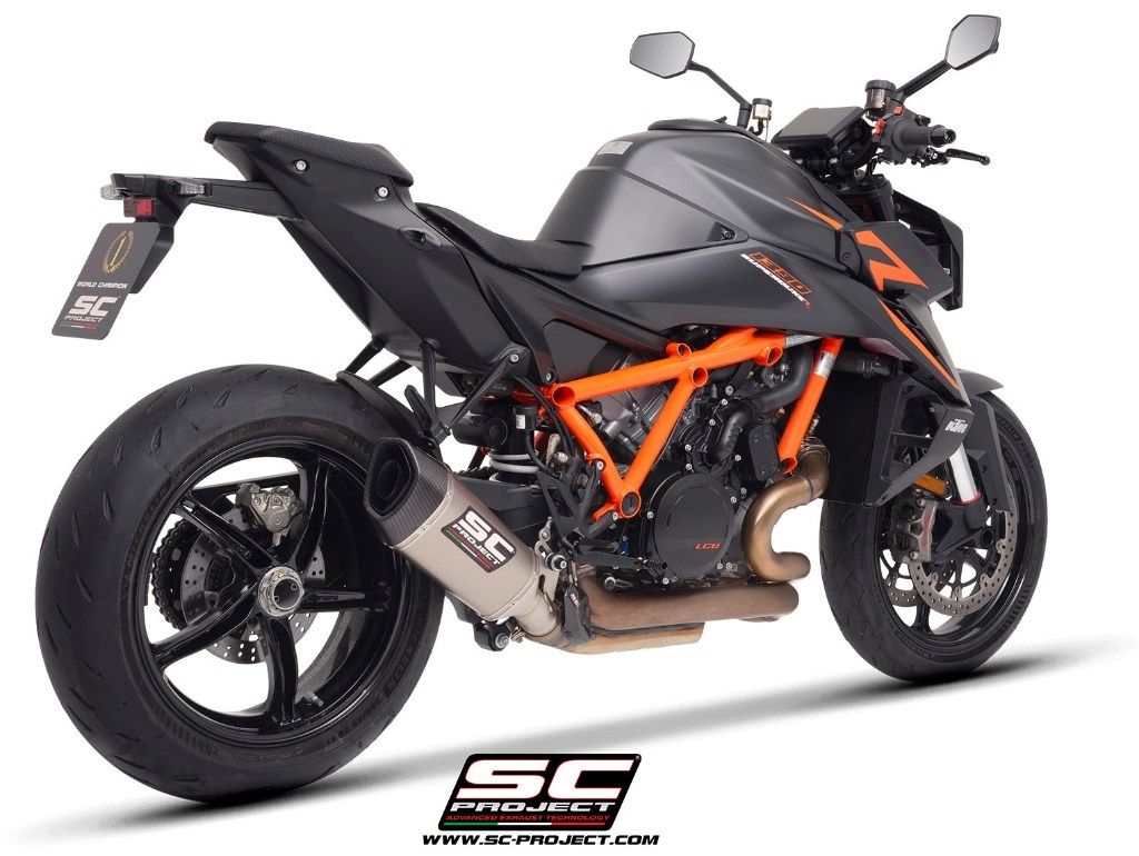 SC-PROJECT SCプロジェクト SC1-R スリップオンサイレンサー【公道走行可】 1390 SUPER DUKE R EVO KTM スリップオンマフラー マフラー