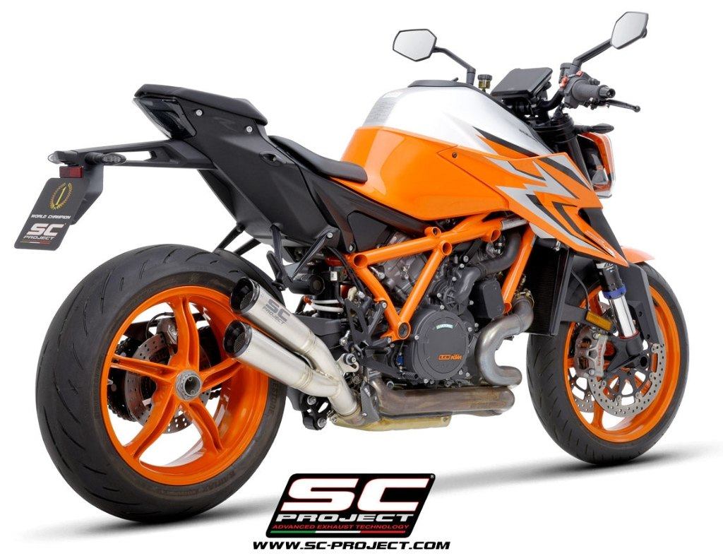 SC-PROJECT SCプロジェクト S1-CNC ツイン スリップオンサイレンサー 1290 SUPER DUKE R KTM スリップオンマフラー マフラー