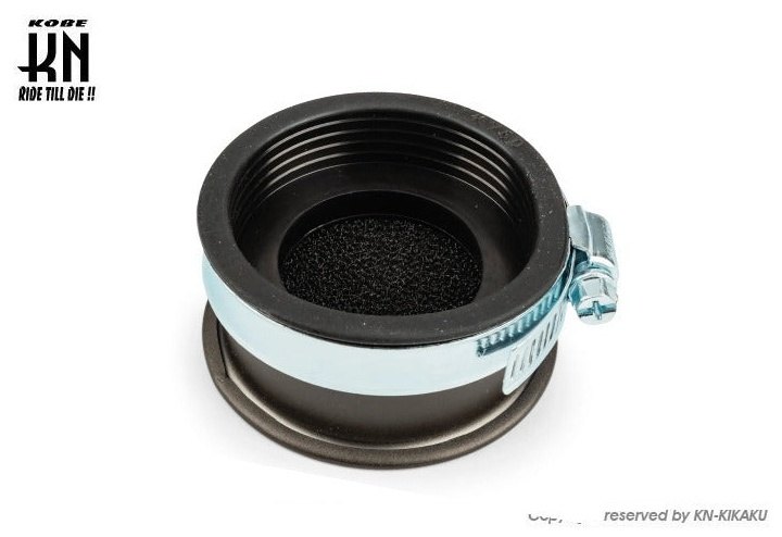 KN企画 ケイエヌキカク 【STAGE6】 汎用ファンネル【46/55mm内径】2WAYタイプ KOSO/STAGE6/UmaRacingなどの取付径55mmのビッグボディーキャブタイプ 取付径46mmのキャブレター ファンネル 吸気関連 エンジン