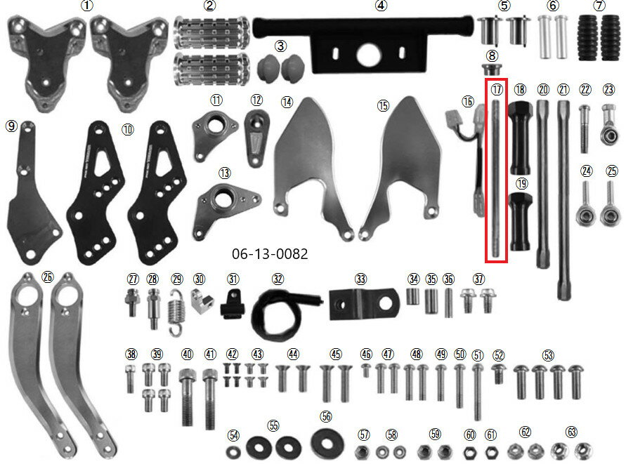 SP武川 SPタケガワ 【補修部品】マウントシャフト その他エンジンパーツオプション・補修部品 エンジンパーツ エンジン