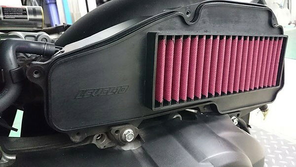 M-SOUL(ムサシ) エムソウル LEVEL10 レーシング パワーフィルター BWS125 2016年モ...