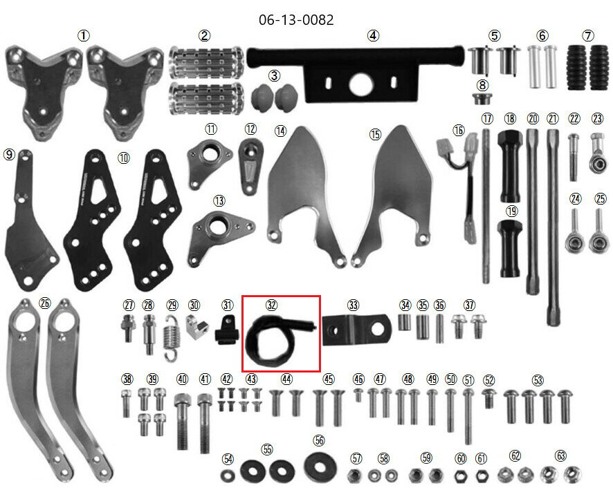 SP武川 SPタケガワ 【補修用パーツ】ストップスイッチ モンキー ゴリラ HONDA ホンダ その他ステップオプション・補修部品 ステップ 足回り