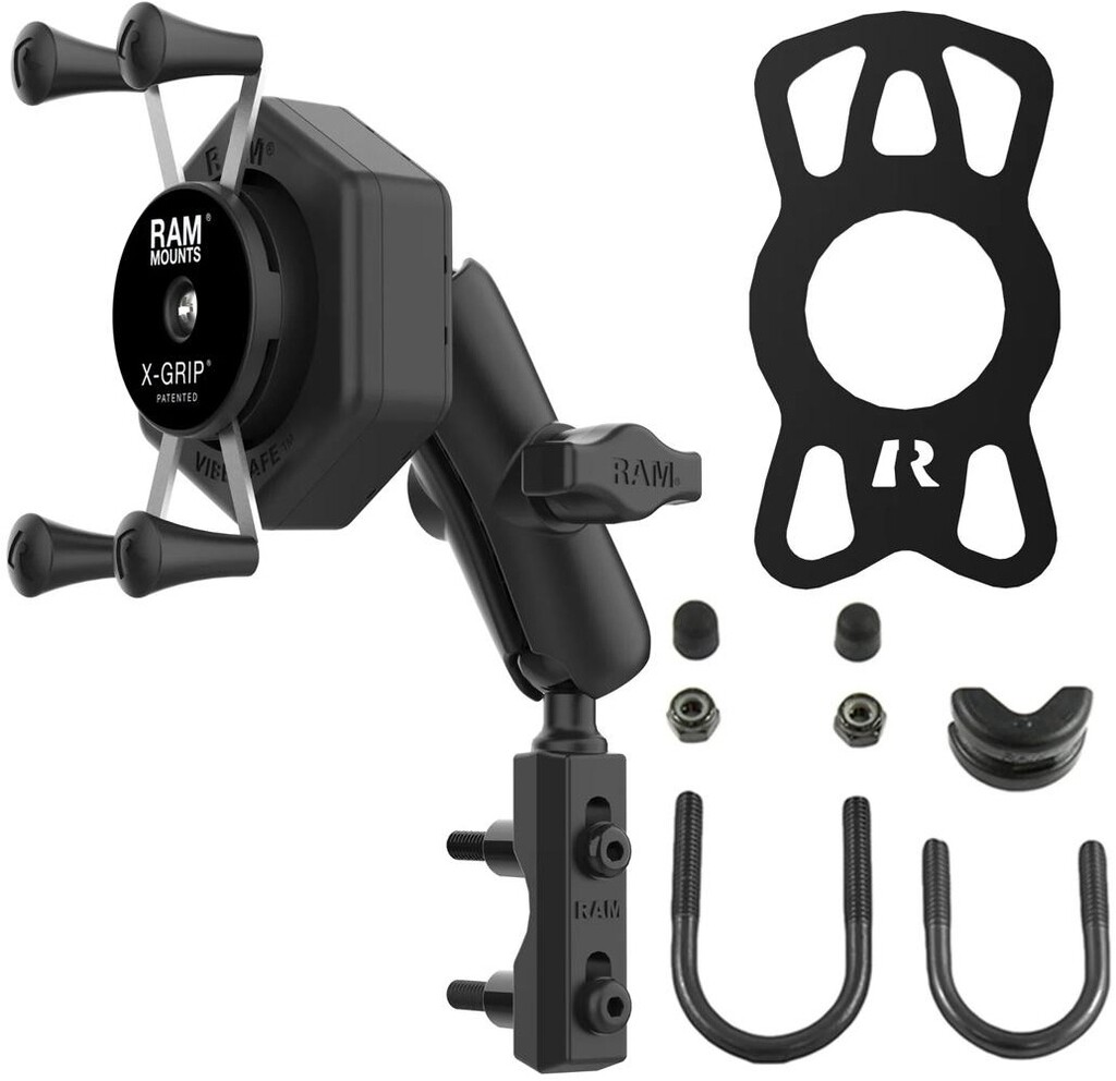 RAM MOUNTS ラムマウント 防振Xグリップ(S)＆マスターシリンダークランプセット(標準アーム) スマートフォンホルダー・スマートフォンマウント 電子機器類