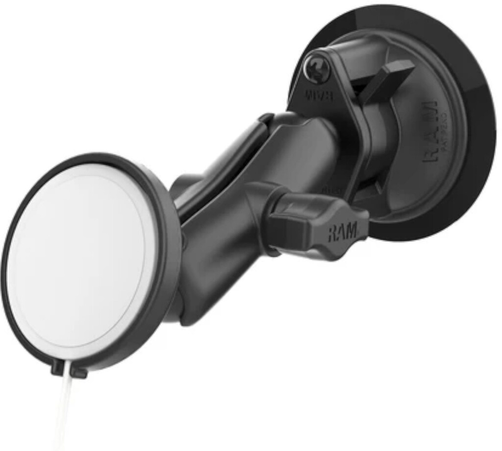 RAM MOUNTS ラムマウント MagSafeマウント 25W対応Ver.＆ツイストサクションベース スマートフォンホルダー・スマートフォンマウント 電子機器類