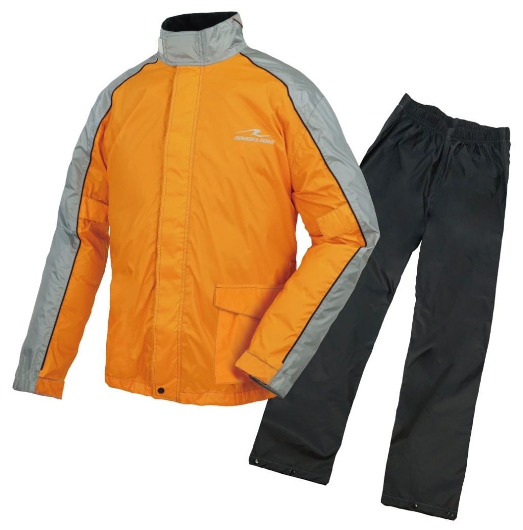 ROUGH＆ROAD ラフ＆ロード デュアルテックスコンパクトレインスーツ レインウェア アパレル
