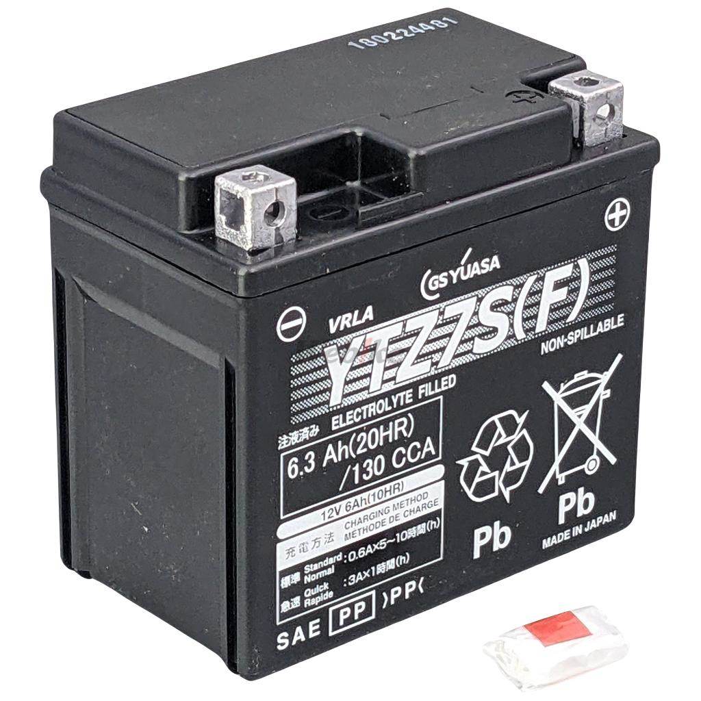 GS YUASA GSユアサ YTZ7S(F)-GY1-C オートバイ用 制御弁型(MF)12Vバッテリー【液入充電済み】 YZ250FX YZF-R1 RaceBese YAMAHA ヤマハ 鉛系バッテリー バッテリー関連