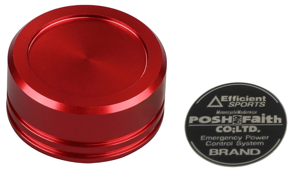 POSH Faith ポッシュ フェイス クラッチマスターシリンダーキャップ ZZR1400 ZX-14R High Grede ZX-6R モンキー125 ダックス125 KAWASAKI カワサキ HONDA ホンダ マスターシリンダータンクキャップ・リザーバーカバー ブレーキ