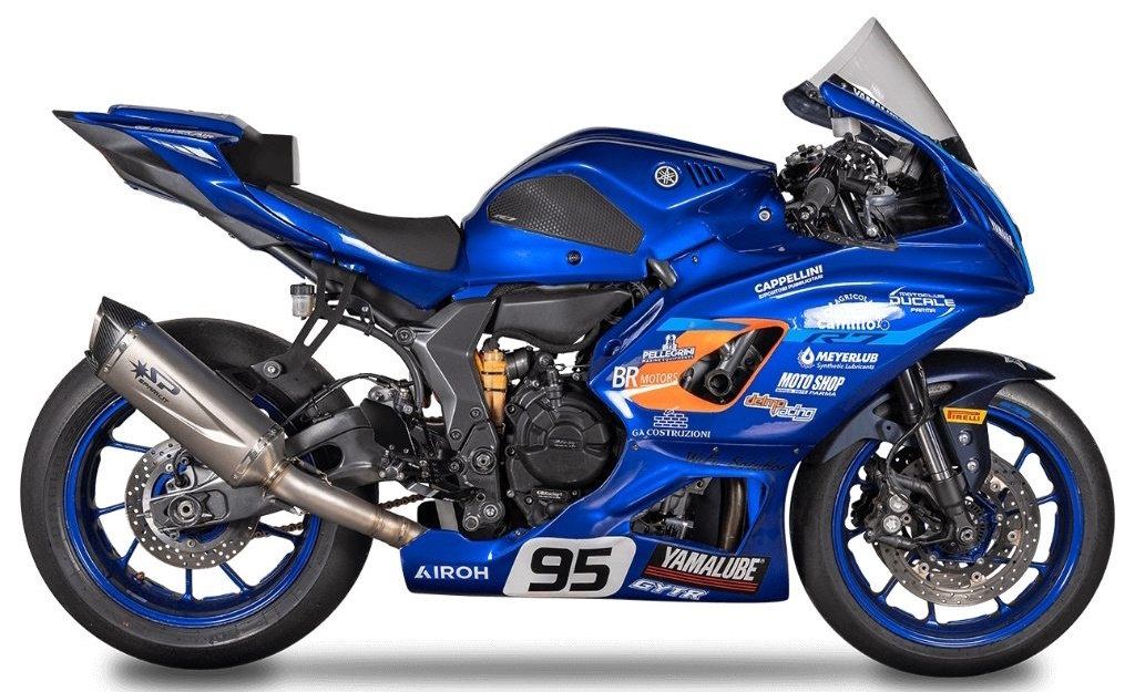 751 cc 〜 - SPARK EXHAUST スパーク マフラー ステンレスパイプ ＋ FORCE Evoサイレンサー フルエキゾーストマフラー YZF R7 YAMAHA ヤマハ