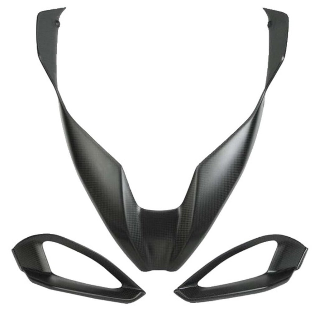 LighTech ライテック ドライカーボン フロントフェアリングキット MULTISTRADA V4 S PIKES PEAK DUCATI ドゥカティ アッパーカウル・フロントカウル カウル関連 外装