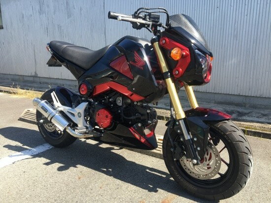 M-DESIGN エムデザイン フロントフェンダー グロム HONDA ホンダ フェンダー関連 外装