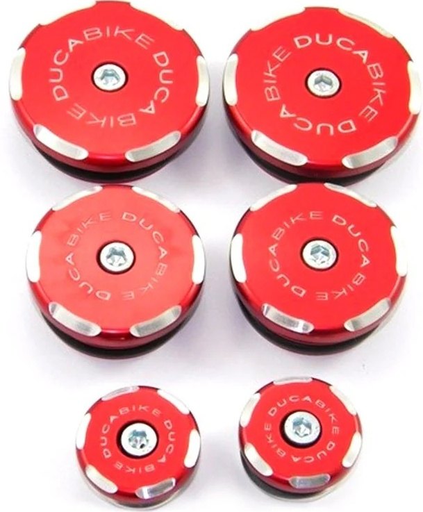 DUCABIKE (DBK) ドゥカバイク (ディービーケー) フレームプラグ MULTISTRADA 1200 S PIKES PEAK DUCATI ドゥカティ フレームホールキャップ 外装